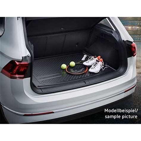 Tapis Coffre Rigide Plastique Tiguan Allspace Accessoires Volkswagen