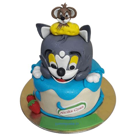 Tom and Jerry Cake | 100% Eggless & Free Shipping 2-3 Hours