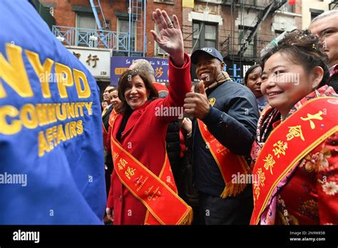 Governor Kathy Hochul And Mayor Eric Adams March In The 25th Annual