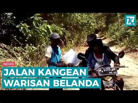 Video Banyak Jalan Di Kangean Tak Tersentuh Pembangunan