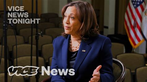 Vice President Kamala Harris The Vice News Interview Youtube