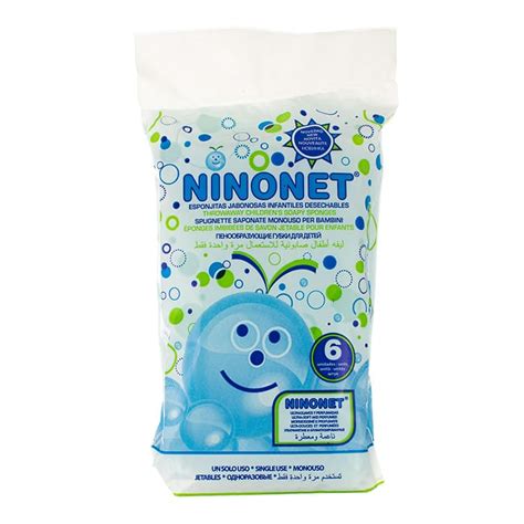 Esponjas Jabonosas Bebés | Ninonet | Desechables