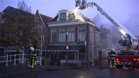 Gptv Brand Boven Cafe T Pypke In Harlingen Youtube