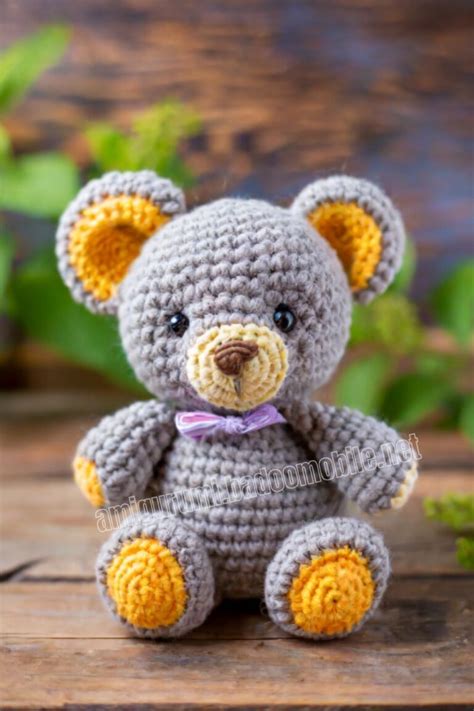 Amigurumi Teddy Bear In Pajamas Free Pattern 2 Free Amigurumi Crochet