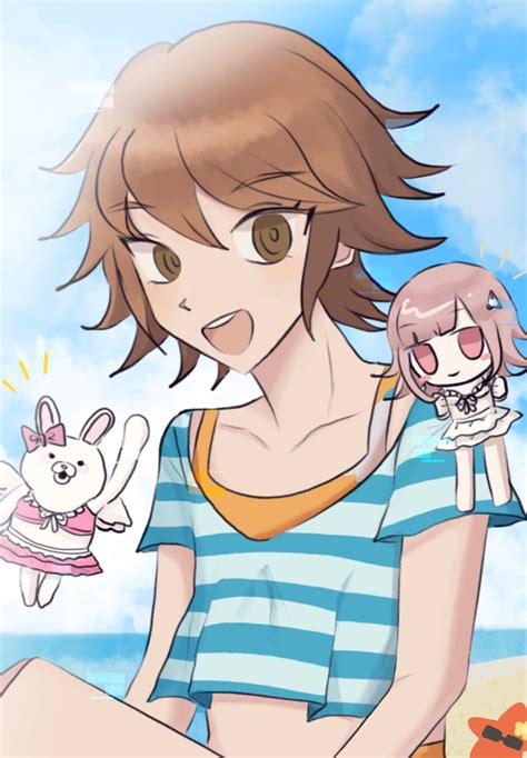 Nanami Chiaki Fujisaki Chihiro And Usami Danganronpa And 3 More