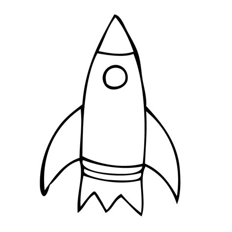 Space Rocket Drawing | Free download on ClipArtMag