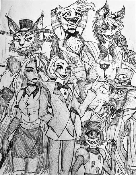 Hazbin Hotel Fanart by CeiliT on DeviantArt