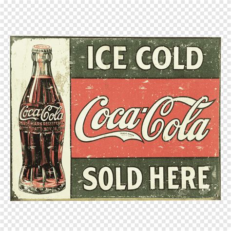 Coca Cola Signage Art Coca Cola Sold Here Vintage Metal Sign Food