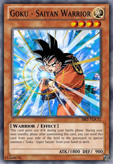 Goku Yu Gi Oh Card 9gag