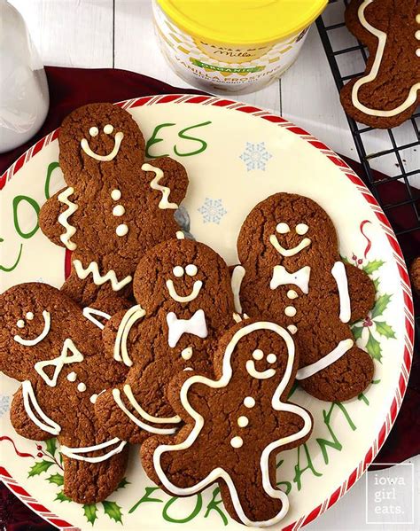 Super Easy Gingerbread Cookies Iowa Girl Eats Recipe Gingerbread