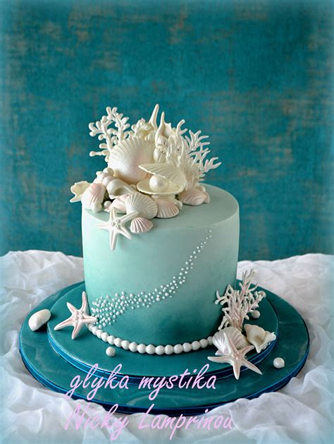 Ocean Theme Cake