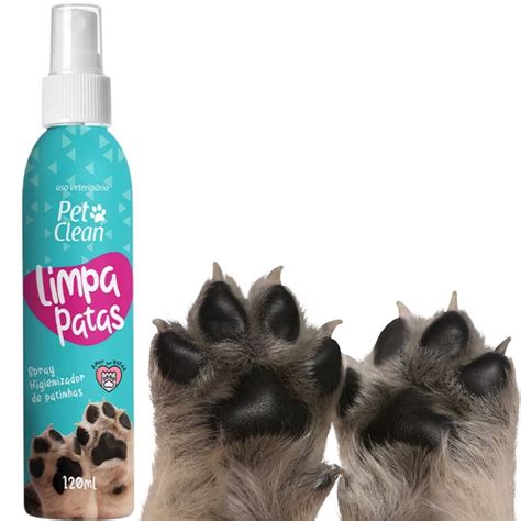 Limpa Patas Cachorro E Gato Pet Clean Higienizador Patinhas 120ml