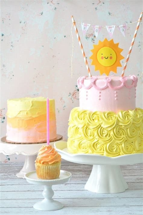 You Are My Sunshine First Birthday Cake Google Search Cakes