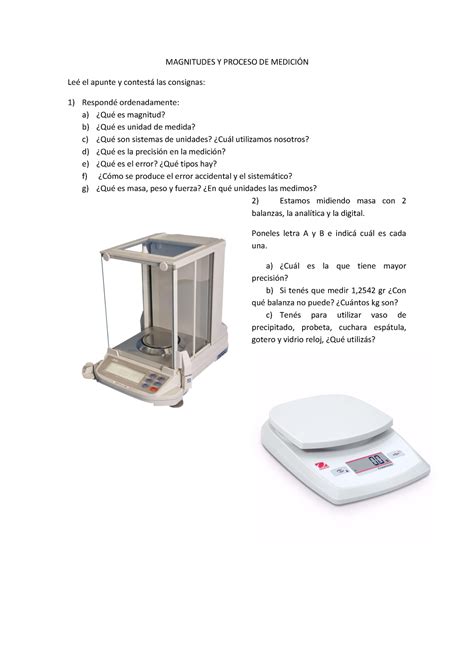 Magnitudes Y Proceso DE Medició n MAGNITUDES Y PROCESO DE MEDICIN