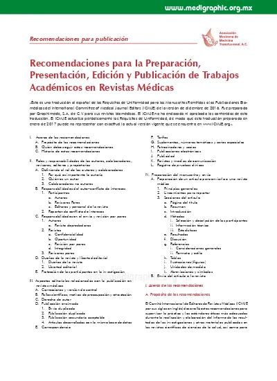 PDF Superior Recomendaciones Para La Preparacin Presentacin Edicin Y