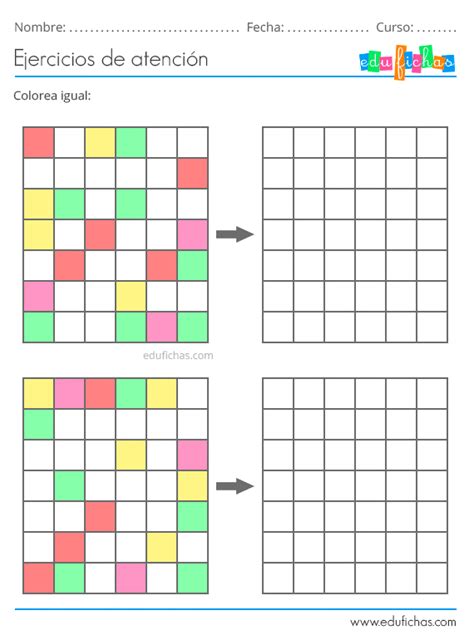 Fichas de estimulación cognitiva