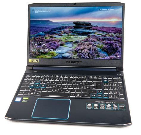 Test de l'Acer Predator Helios 300 (i7-9750H, GTX 1660 Ti, FHD ...