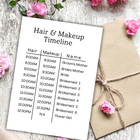 hair or makeup first 6