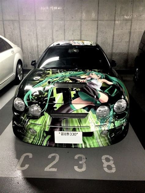 Follow for more anime car | Vinyl wrap car, Japan cars, Japanese sports ...