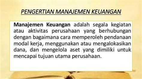 Power Point Manajemen Keuangan