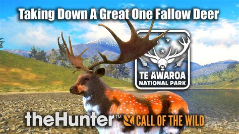 Taking Down A Great One Fallow Deer Thehunter Call Of The Wild Youtube