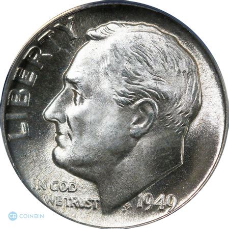 Roosevelt Dime Values, Key Dates, & Errors | CoinBin.com