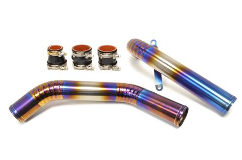 STM Evo X Titanium Upper Intercooler Pipe Kit Ohm Racing