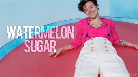 Harry Styles Watermelon Sugar Official Video Lyrics Youtube