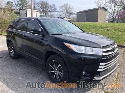 5TDKZRFH5KS556241 2019 TOYOTA HIGHLANDER SE View History And Price At