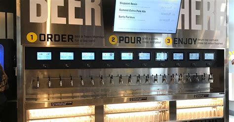 Buffalo Wild Wings New Concept Features A 20 Tap Self Serve Beer Wall