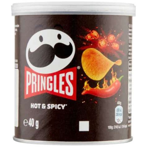 Pringles Chips Hot Spicy 40gr Snuffelstore
