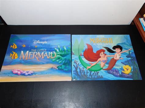 The Disney Store Little Mermaid And Little Mermaid Ii Lithographs 1990 S Pick Your Favorite Etsy