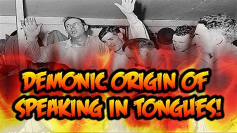 Demonic Origin Of Speaking In Tongues Azusa Street Revival Youtube