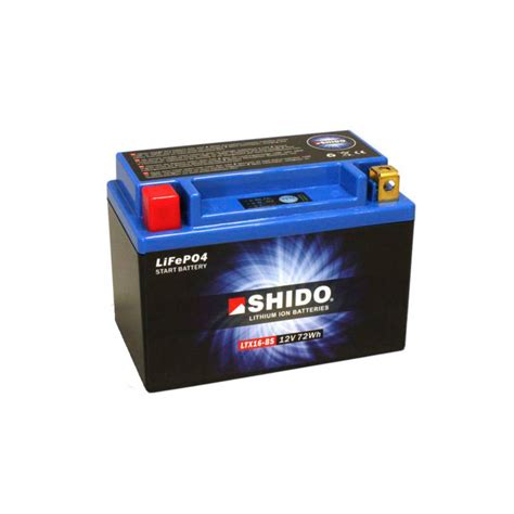 Batterie YTX16 BS SHIDO Lithium Ion LTX16 BS PP Passion Parts AG