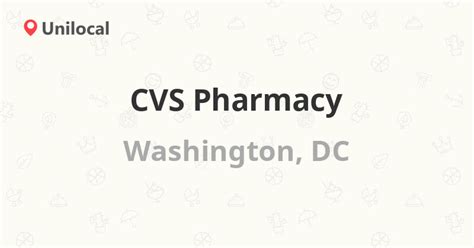 CVS Pharmacy Washington DC 1117 10th St NW 17 Reviews Address And