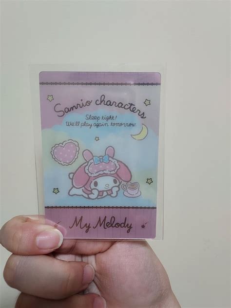 Sanrio Characters Wafer Collectible Cards My Melody Hobbies Toys