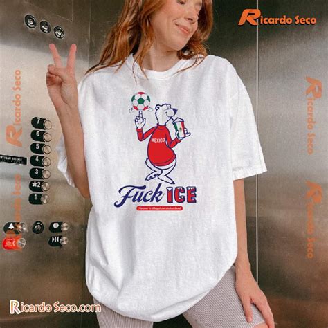 Mexico Fuck Ice No One Is Illegal On Stolen Land Unisex Shirt Ricardo Seco Shop
