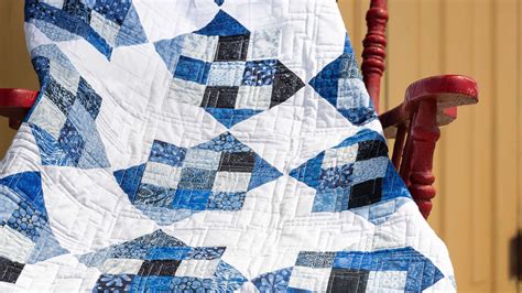 Make A Tilted Nine Patch Quilt With Jenny Quilting Tutorials