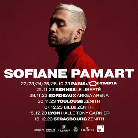 Billets Sofiane Pamart Olympia Paris Du Octobre Infos Et