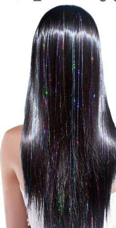 Ideas De Glitter Extensiones De Cabello De Colores Peinados