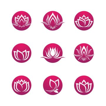 Lotus Symbol Vector Icon Meditation Woman Sign Vector Meditation