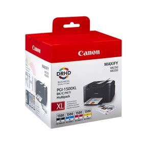 Canon PGI 1500XL Multipack De 4 Cartouches DEncre Originale Webcartouche