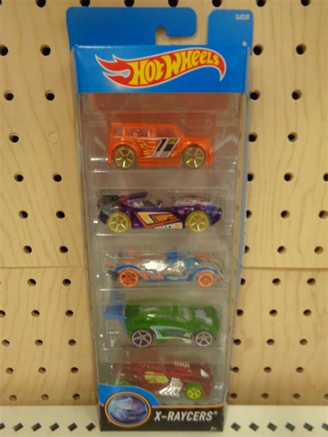 J And J Toys Hot Wheels X Raycers 5 Pack