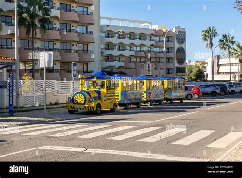 Albufeira Tourist Tram Hi Res Stock Photography And Images Alamy