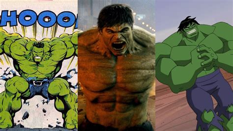 Slideshow A História Visual De Hulk