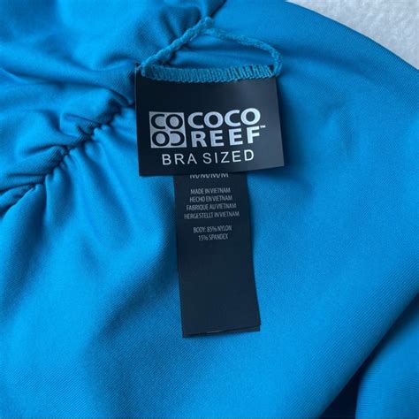 Coco Reef Swim Nwt New Coco Reef Moonstone Blue High Waist Impulse Rollover Bikini Bottom