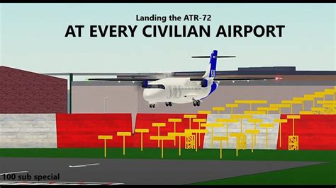 Landing The Atr At Every Civilian Airport In Ptfs Subscriber