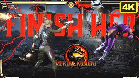 Mortal Kombat 11 Ultımate Cassie Cage And Mileena 4k Youtube