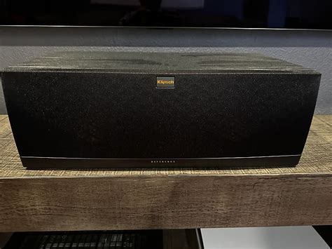 Klipsch Rc Ii Center Speaker Black Ash Reverb