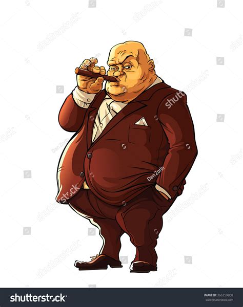 Mafia Boss Boss Of A Mafia Clan Stock Vector 366259808 Shutterstock